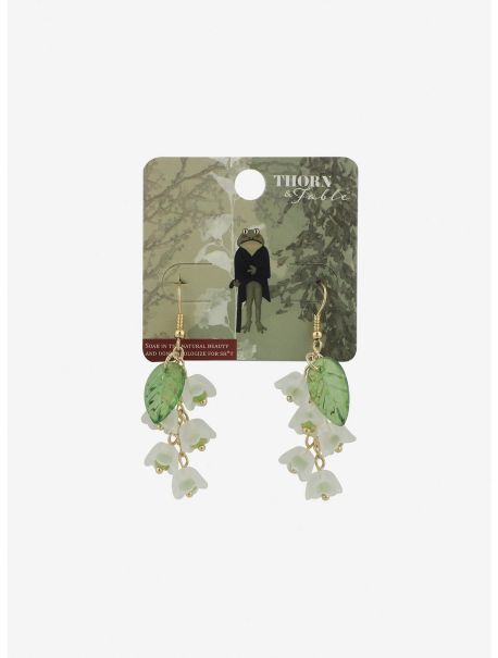 Jewelry Floral Leaf Drop Earrings Girls