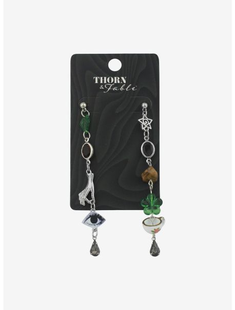 Thorn & Fable Eyeball Bead Drop Earrings Jewelry Girls