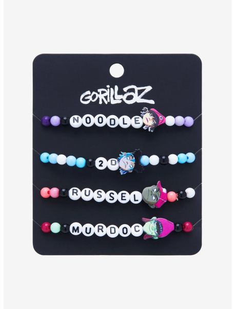 Jewelry Girls Gorillaz Beaded Bracelet Set