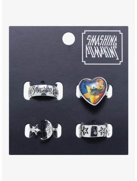 The Smashing Pumpkins Icon Ring Set Girls Jewelry