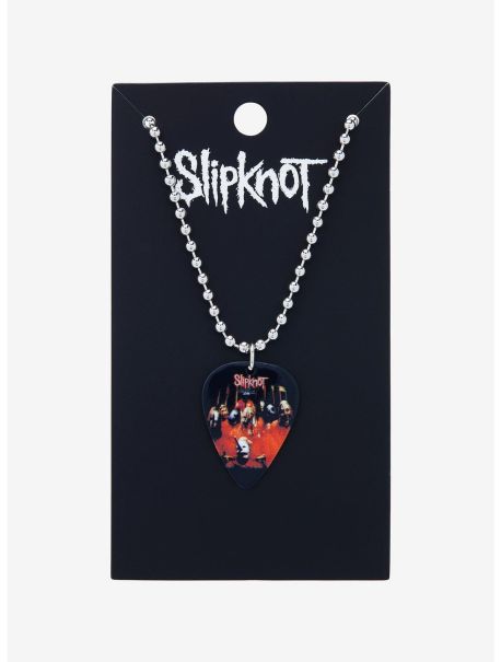 Jewelry Girls Slipknot Album Guitar Pick Necklace