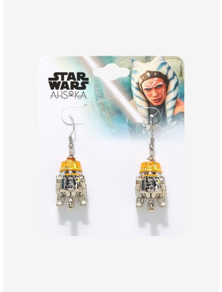 Star Wars Ahsoka Chopper Drop Earrings Girls Jewelry