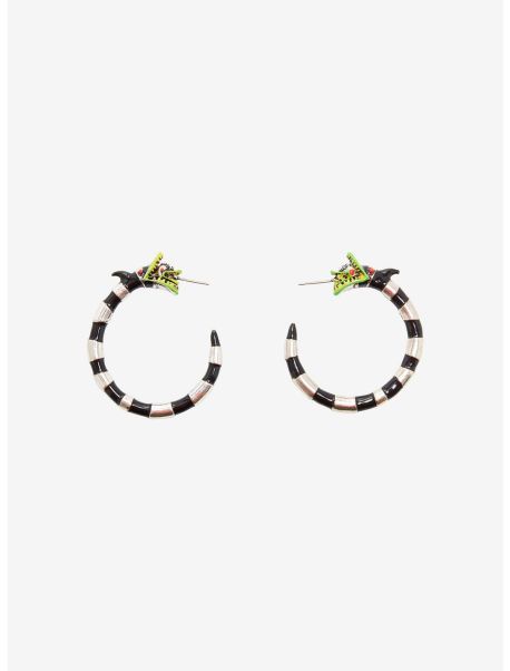 Beetlejuice Sandworm Hoop Earrings Girls Jewelry