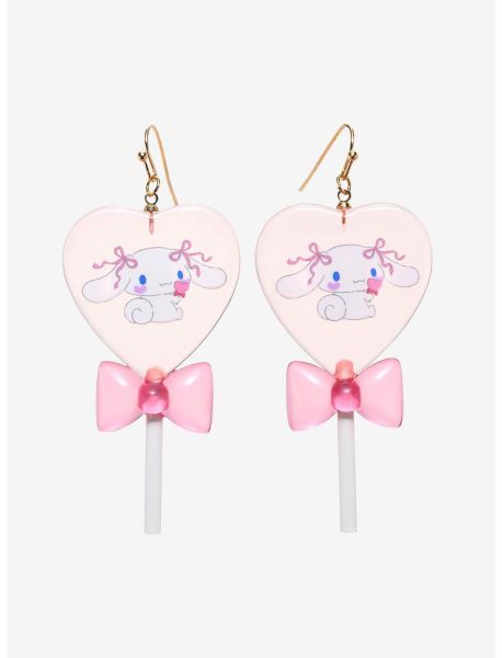 Jewelry Cinnamoroll Heart Lollipop Earrings Girls