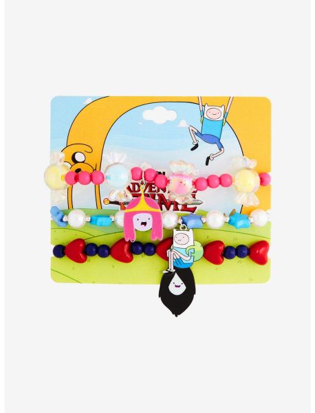 Girls Jewelry Adventure Time Trio Beaded Bracelet Set