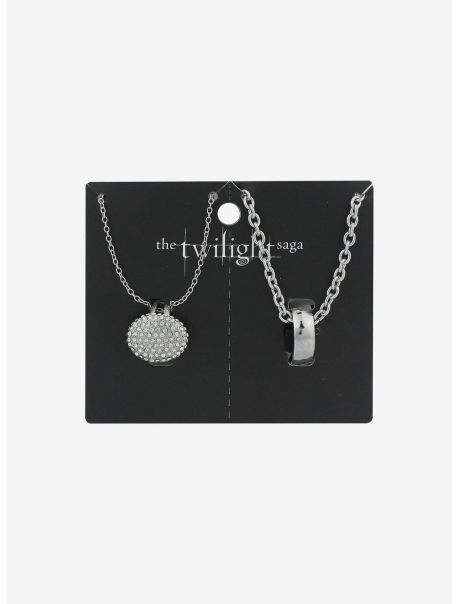 The Twilight Saga Wedding Rings Chain Necklace Set Jewelry Girls