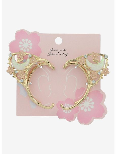 Jewelry Sweet Society Sakura Moon Ear Cuffs Girls