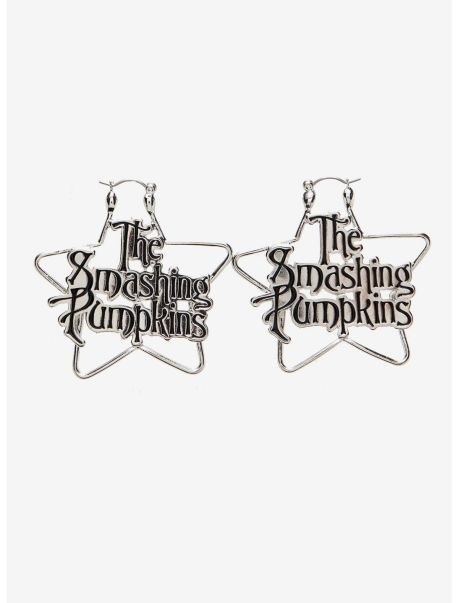 Girls Jewelry The Smashing Pumpkins Star Hoop Earrings