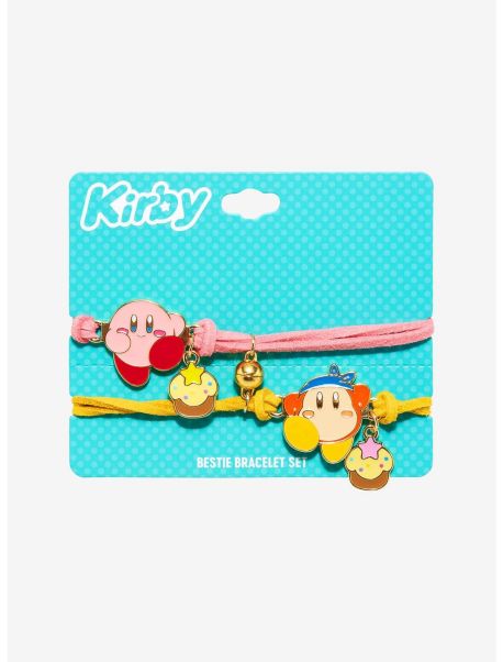 Jewelry Kirby Waddle Dee Cupcake Best Friend Cord Bracelet Set Girls