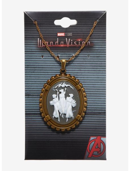 Marvel Wandavision Agatha Cameo Necklace Jewelry Girls