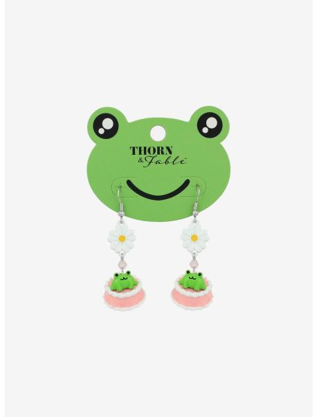 Frog Cake Earrings Jewelry Girls
