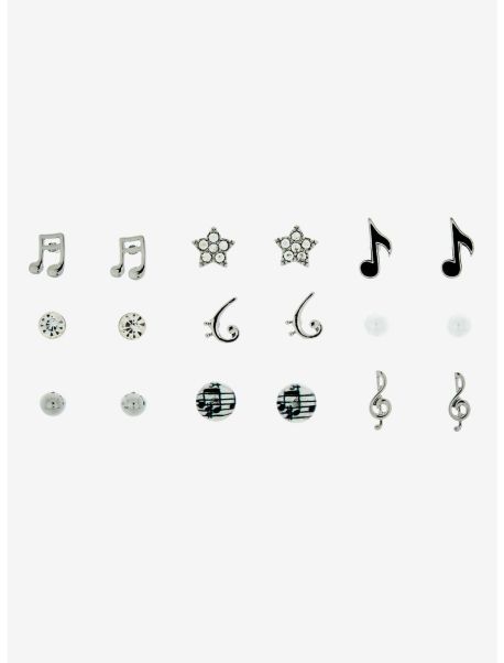 Jewelry Musical Notes Earring Set Girls