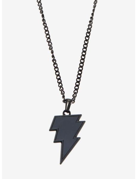 Dc Comics Black Adam Lightning Bolt Necklace Jewelry Girls