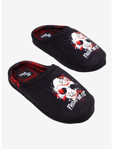 Girls Shoes Friday The 13Th Jason Mask Slippers