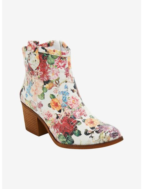 Shoes Girls Dirty Laundry Baby Blue Floral Combat Boots