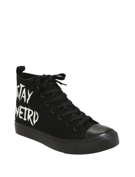 Stay Weird Hi-Top Sneakers Shoes Girls