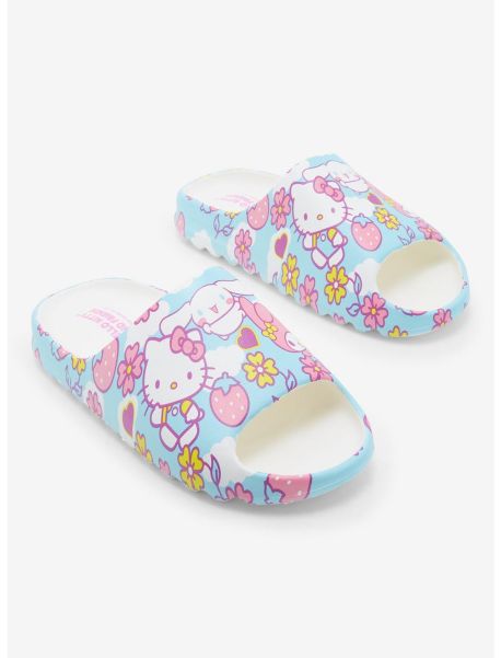 Hello Kitty And Friends Floral Slides Shoes Girls