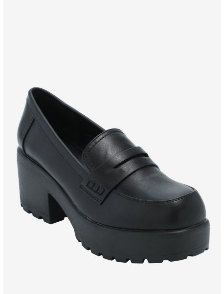 Shoes Girls Koi Black Classic Oxfords