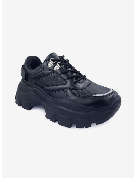Girls Shoes Damian Platform Sneaker Black