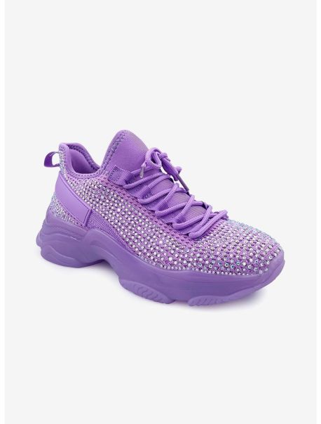 Shoes Girls Freya Sparkle Platform Sneaker Purple