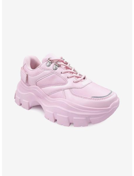 Girls Shoes Damian Platform Sneaker Pink