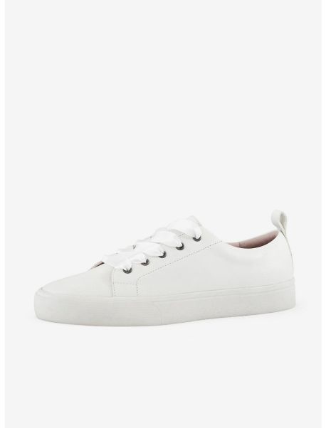 Vancouver Wide Lace Sneaker White Girls Shoes