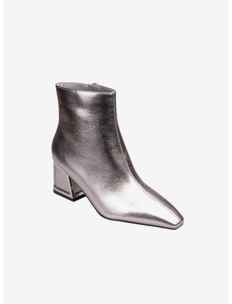 Shoes Girls Brooke Ankle Bootie Silver