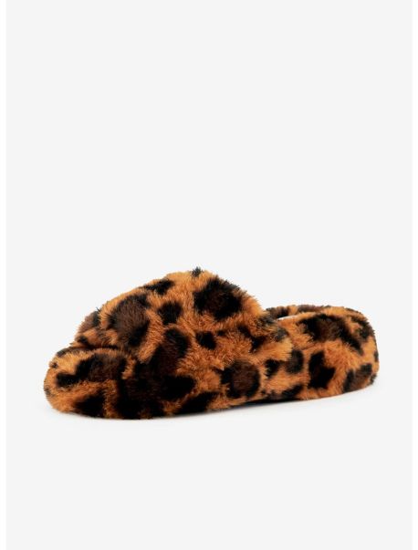 Geneva Slide Leopard Girls Shoes