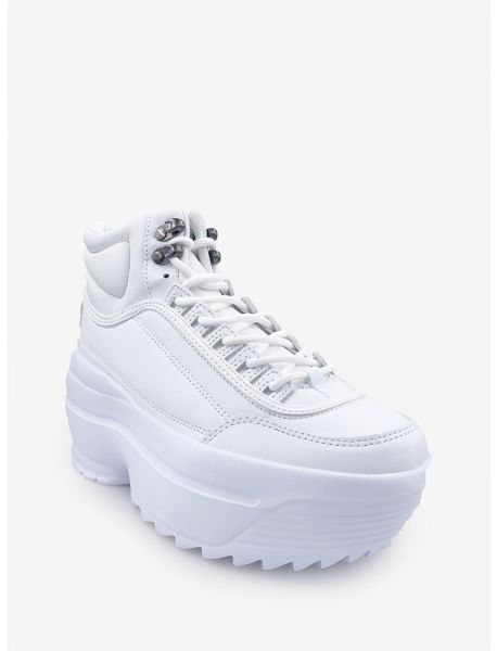 Shoes Macy High Platform Sneaker White Girls