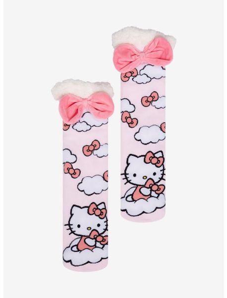 Girls Socks Hello Kitty Cloud Cozy Socks