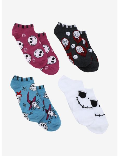 Socks Girls The Nightmare Before Christmas No-Show Socks Gift Set