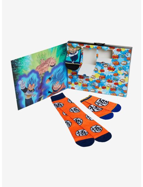 Socks Girls Dragon Ball Super: Broly Characters 12 Days Of Socks Gift Set