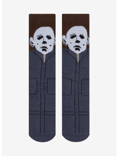 Girls Socks Halloween Michael Myers Crew Socks