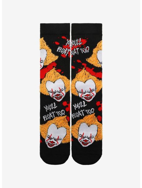 Girls It Pennywise Chenille Crew Socks Socks