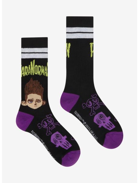 Girls Socks Paranorman Varsity Crew Socks