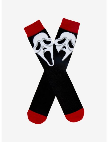 Scream Ghost Face Mask Crew Socks Socks Girls