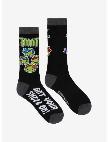 Teenage Mutant Ninja Turtles Character Crew Socks Girls Socks