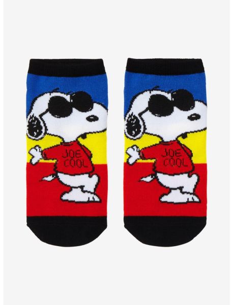 Peanuts Snoopy Sunglasses No-Show Socks Socks Girls