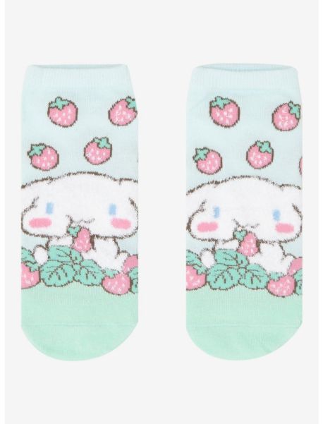 Girls Cinnamoroll Strawberry No-Show Socks Socks