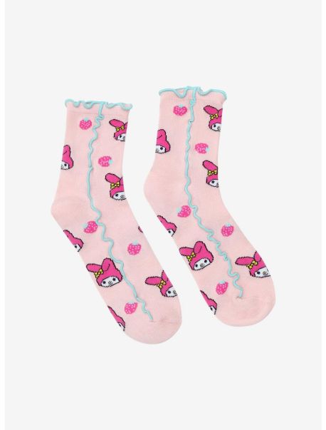 Girls My Melody Strawberry Ankle Socks Socks