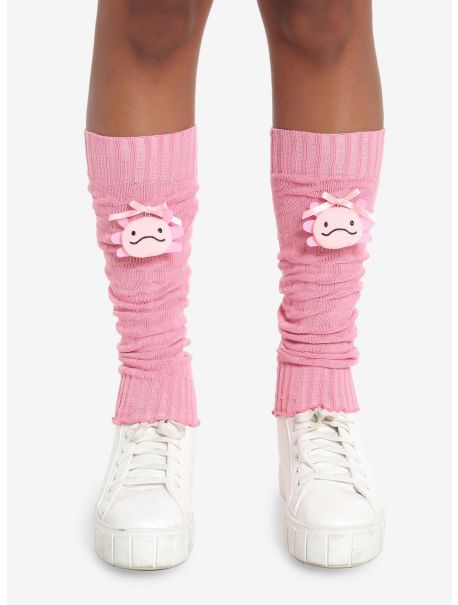 Girls Axolotl Plush Leg Warmers Socks