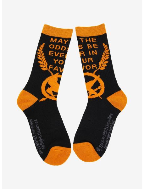 Girls Socks The Hunger Games Mockingjay Crew Socks