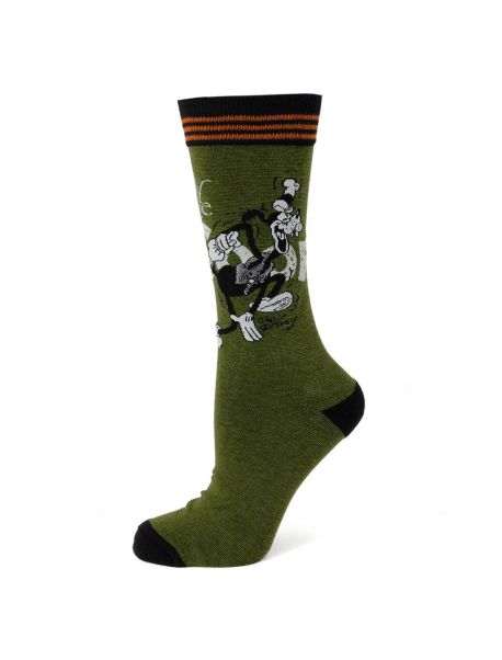 Disney100 Goofy Vintage Green Socks Socks Girls