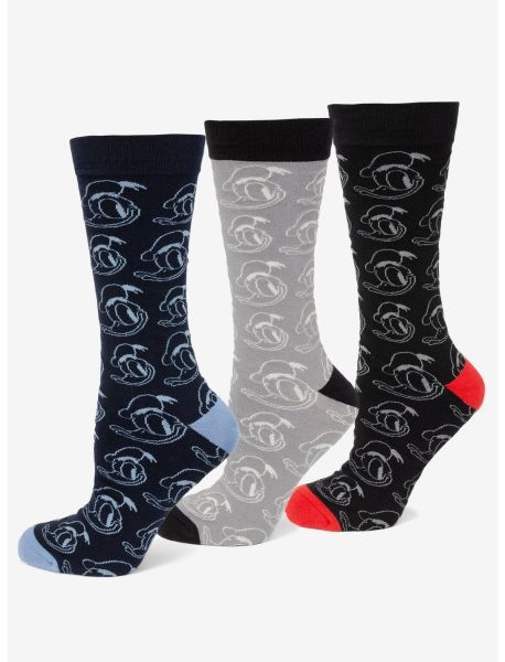 Girls Socks Disney Donald Duck 3-Pair Sock Gift Set