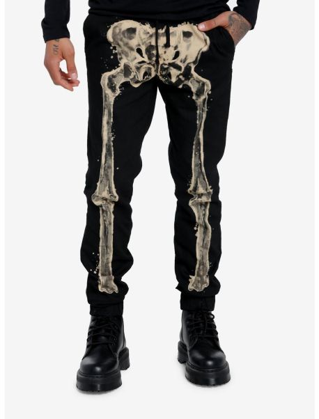 Skeleton Jogger Pants Guys Bottoms