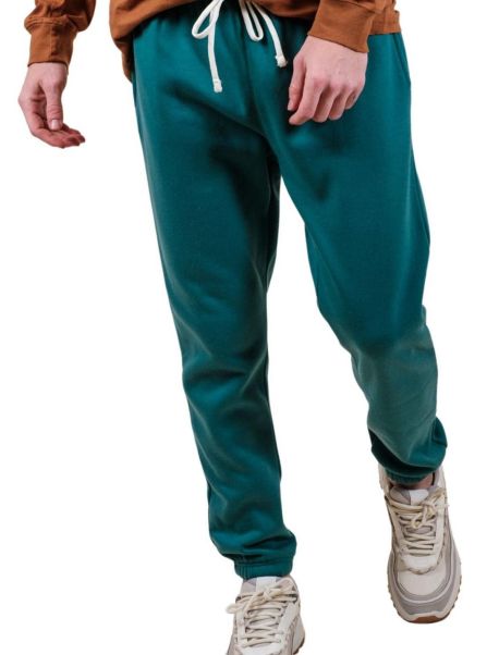 Forest Green Core Dad Sweatpants Guys Bottoms