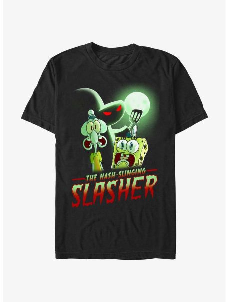 Guys Graphic Tees Spongebob Squarepants Hash Slinging Slasher T-Shirt