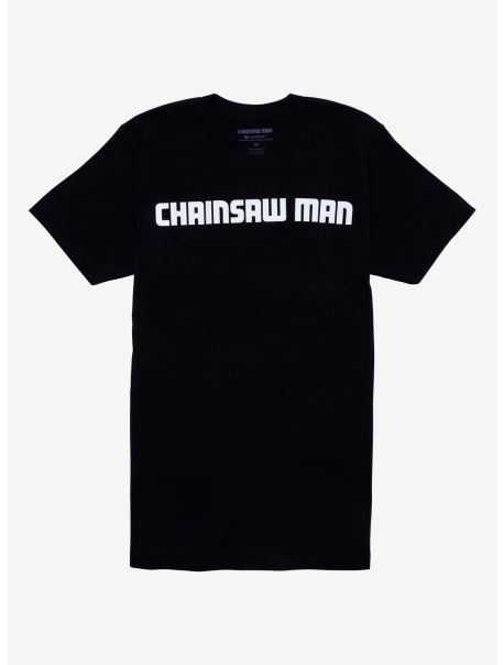 Chainsaw Man Aki & Denji Panel T-Shirt Graphic Tees Guys