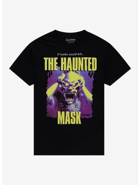 Graphic Tees Goosebumps The Haunted Mask T-Shirt Guys