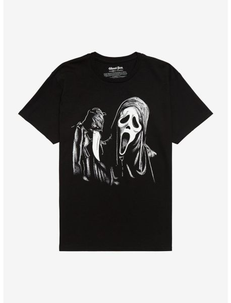 Scream Ghost Face Lives T-Shirt Graphic Tees Guys